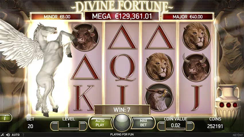 Игровой автомат Divine Fortune (NetEnt) Играть в Riobet Casino бесплатно