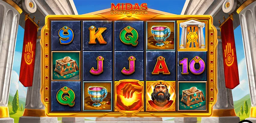 Игровой автомат Midas Golden Touch (Thunderkick) в Riobet Casino